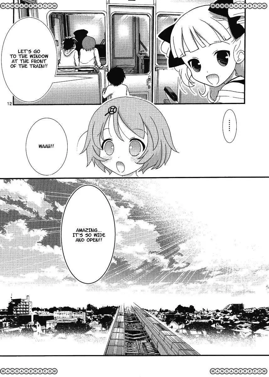 Yuritetsu - Shiritsu Yurigasaki Joshikou Tetsudoubu Chapter 4 12